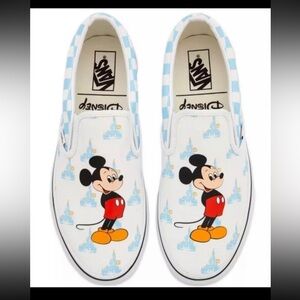 Vans x Disney World 50th Anniversary Classic Slip On Mickey Mouse